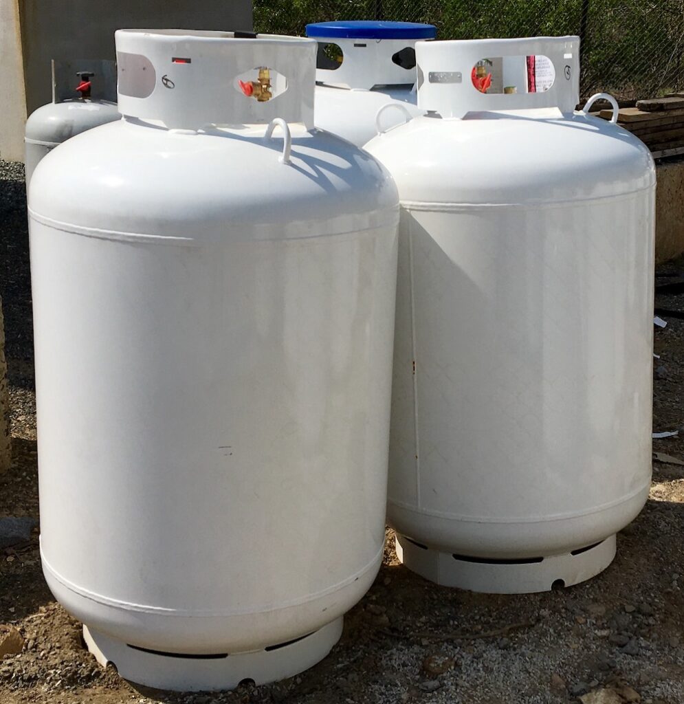 100-gallon-propane-tanks-in-the-yard-mls-automotive-hartsville